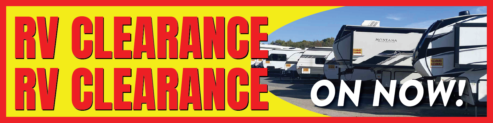 RV Clearance Oct 2025